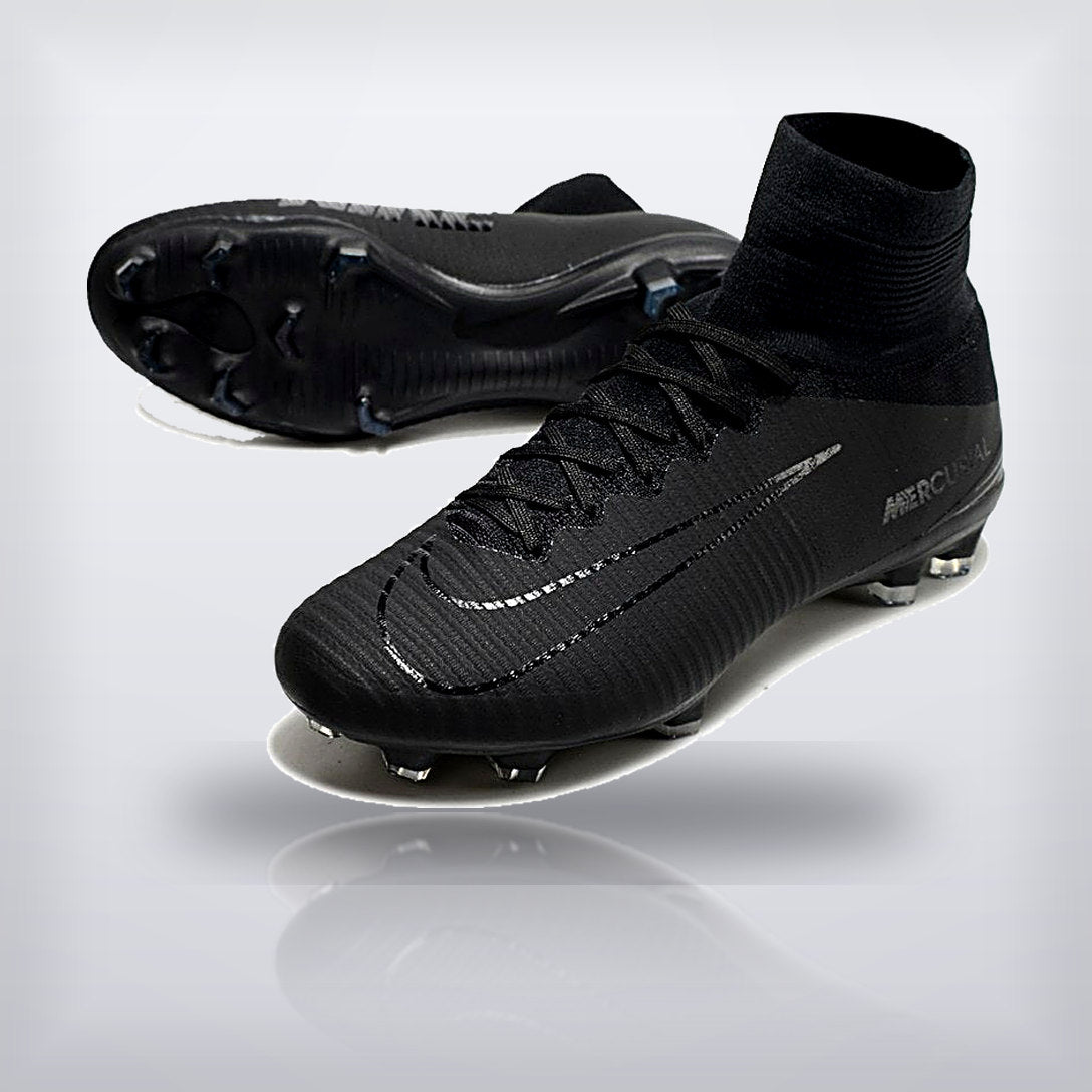 Tachos Mercurial Superfly 5 Elite FG Negro Total — X Cleats MX