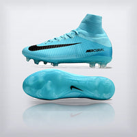 Tachos Mercurial Superfly 5 Elite FG Turquesa, vista 3 — X Cleats MX