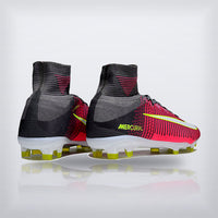 Tachos Mercurial Superfly 5 Elite FG Rosa Volt, vista 2 — X Cleats MX