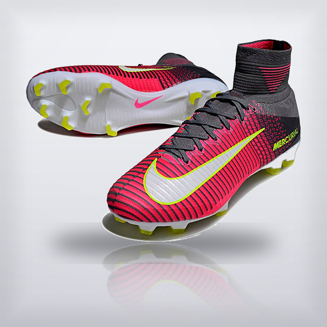 Tachos Mercurial Superfly 5 Elite FG Rosa Volt — X Cleats MX