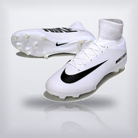 Tachos Mercurial Superfly 5 Elite FG Blanco Total — X Cleats MX