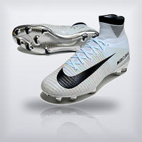 Tachos Mercurial Superfly 5 CR7 Elite FG Gris Hielo — X Cleats MX