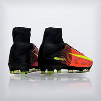 Tachos Mercurial Superfly 5 Elite FG Negro Rosa Volt, vista 2 — X Cleats MX