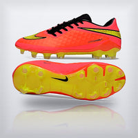 Tachos Hypervenom Elite FG Coral Amarillo — X Cleats MX