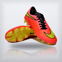 Tachos Hypervenom Elite FG Coral Amarillo, vista 3 — X Cleats MX