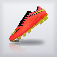 Tachos Hypervenom Elite FG Coral Amarillo, vista 4 — X Cleats MX