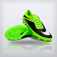 Tachos Hypervenom Elite FG Verde Negro, vista 4 — X Cleats MX