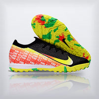 Tachos Air Zoom Mercurial Vapor 16 Elite TF Negro Volt Estampado, vista 2 — X Cleats MX
