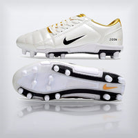 Tachos T90 Laser FG Blanco Dorado — X Cleats MX