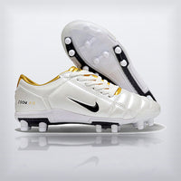 Tachos T90 Laser FG Blanco Dorado, vista 2 — X Cleats MX