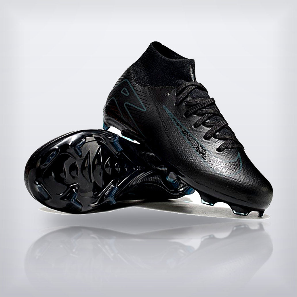 Tachos Jr. Mercurial Superfly 10 FG Negro Total — X Cleats MX