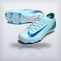 Tachos Jr. Mercurial Vapor 16 FG Azul Cielo, vista 2 — X Cleats MX
