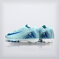 Tachos Jr. Mercurial Vapor 16 FG Azul Cielo, vista 3 — X Cleats MX