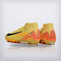 Tachos Jr. Mercurial Superfly 10 FG Amarillo Naranja, vista 3 — X Cleats MX