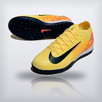 Tachos Jr. Mercurial Vapor 16 TF Amarillo Naranja, vista 2 — X Cleats MX