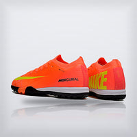 Tachos Jr. Mercurial Vapor 16 TF Coral Negro, vista 3 — X Cleats MX