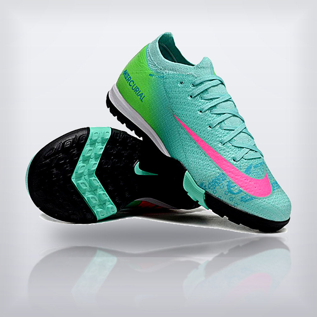 Tachos Jr. Mercurial Vapor 16 TF Menta Negro — X Cleats MX