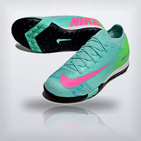 Tachos Jr. Mercurial Vapor 16 TF Menta Negro, vista 2 — X Cleats MX