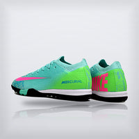 Tachos Jr. Mercurial Vapor 16 TF Menta Negro, vista 3 — X Cleats MX