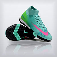 Tachos Jr. Mercurial Superfly 10 TF Menta Negro — X Cleats MX