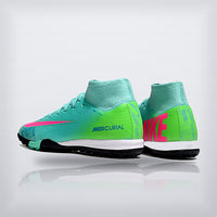 Tachos Jr. Mercurial Superfly 10 TF Menta Negro, vista 3 — X Cleats MX