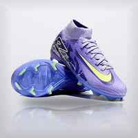 Tachos Jr. Mercurial Superfly 10 FG Morado Volt — X Cleats MX