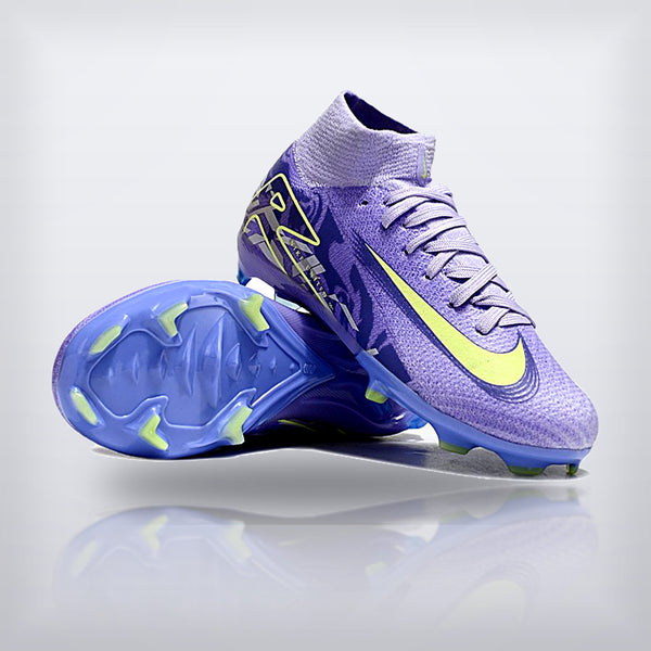 Tachos Jr. Mercurial Superfly 10 FG Morado Volt — X Cleats MX