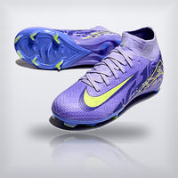 Tachos Jr. Mercurial Superfly 10 FG Morado Volt, vista 2 — X Cleats MX
