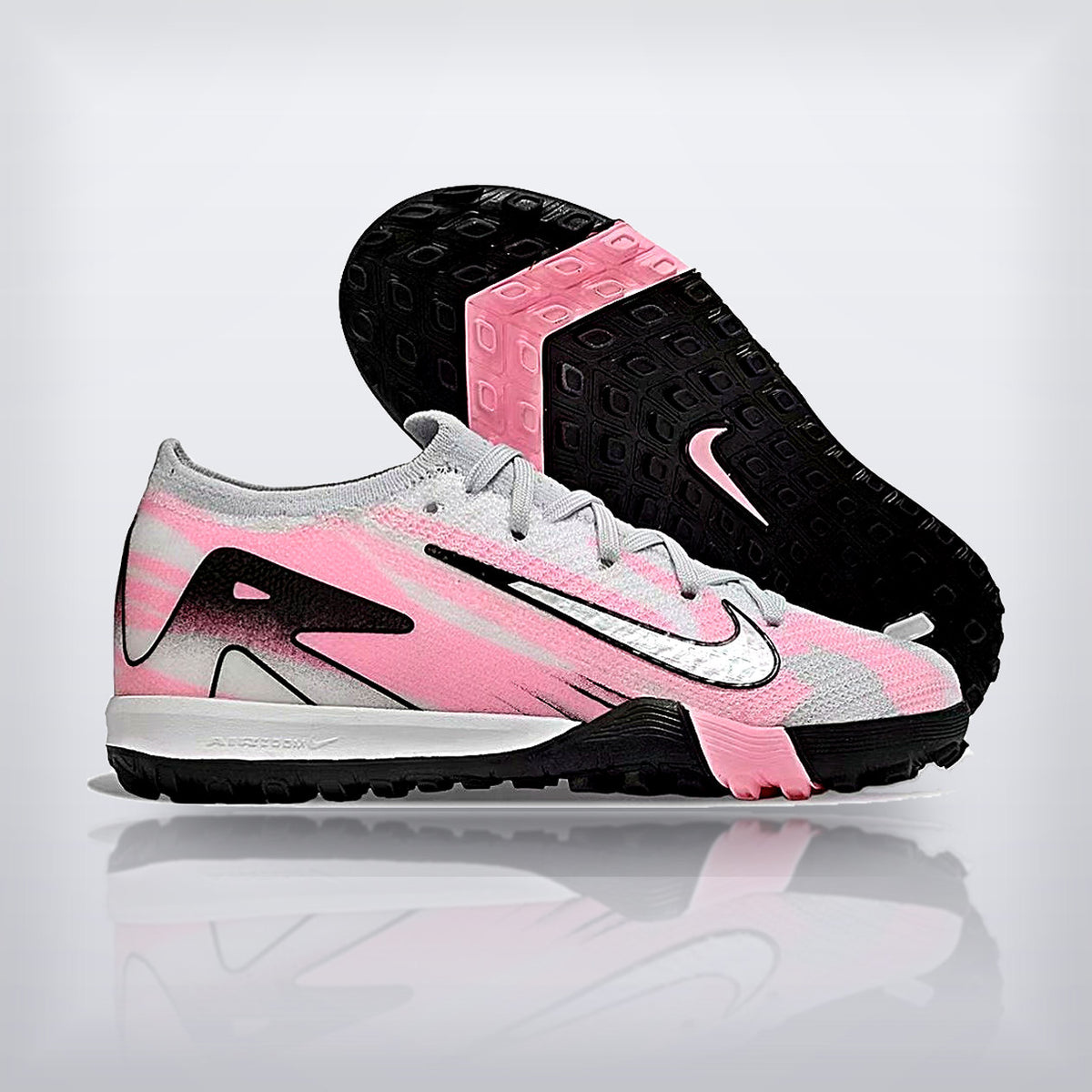Tachos Jr. Mercurial Vapor 16 TF Rosa Blanco — X Cleats MX