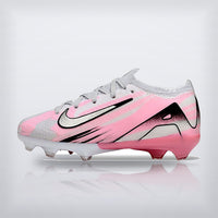 Tachos Jr. Mercurial Vapor 16 FG Rosa Blanco, vista 3 — X Cleats MX