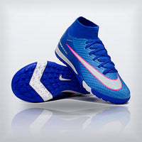 Tachos Jr. Mercurial Superfly 10 TF Azul Rey — X Cleats MX