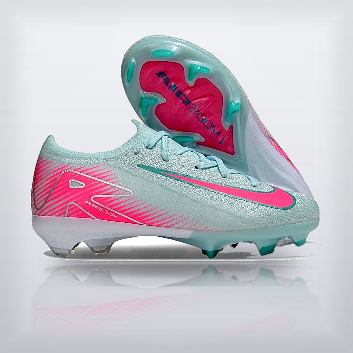 Tachos Jr. Mercurial Vapor 16 FG Menta Rosa — X Cleats MX