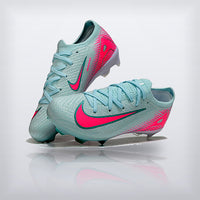 Tachos Jr. Mercurial Vapor 16 FG Menta Rosa, vista 2 — X Cleats MX