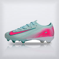 Tachos Jr. Mercurial Vapor 16 FG Menta Rosa, vista 3 — X Cleats MX