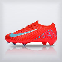 Tachos Jr. Mercurial Vapor 16 FG Coral Turquesa, vista 3 — X Cleats MX