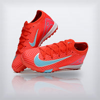Tachos Jr. Mercurial Vapor 16 TF Coral Turquesa, vista 2 — X Cleats MX