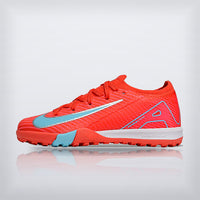 Tachos Jr. Mercurial Vapor 16 TF Coral Turquesa, vista 3 — X Cleats MX