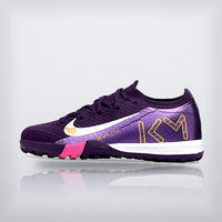 Tachos Jr. Mercurial Vapor 16 TF Mbappe Morado, vista 2 — X Cleats MX
