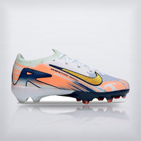 Tachos Jr. Mercurial Vapor 16 FG Blanco Coral, vista 2 — X Cleats MX