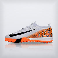 Tachos Jr. Mercurial Vapor 16 TF Safari Naranja Blanco, vista 3 — X Cleats MX