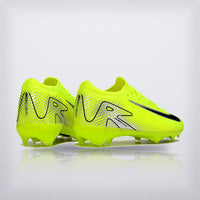 Tachos Jr. Mercurial Vapor 16 FG Volt Blanco, vista 3 — X Cleats MX