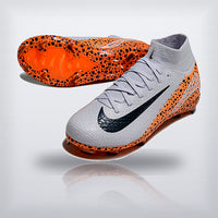 Tachos Jr. Mercurial Superfly 10 FG Safari Naranja, vista 2 — X Cleats MX