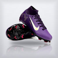 Tachos Jr. Mercurial Superfly 10 FG Mbappe Morado — X Cleats MX