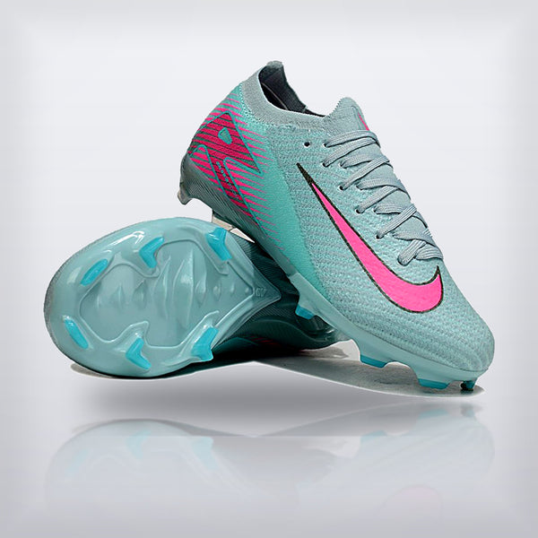 Tachos Jr. Mercurial Vapor 16 FG Menta Rosa Plata — X Cleats MX
