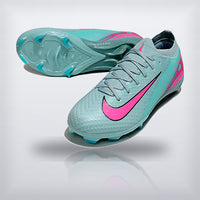 Tachos Jr. Mercurial Vapor 16 FG Menta Rosa Plata, vista 2 — X Cleats MX