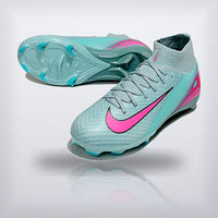Tachos Jr. Mercurial Superfly 10 FG Menta Rosa Plata, vista 2 — X Cleats MX