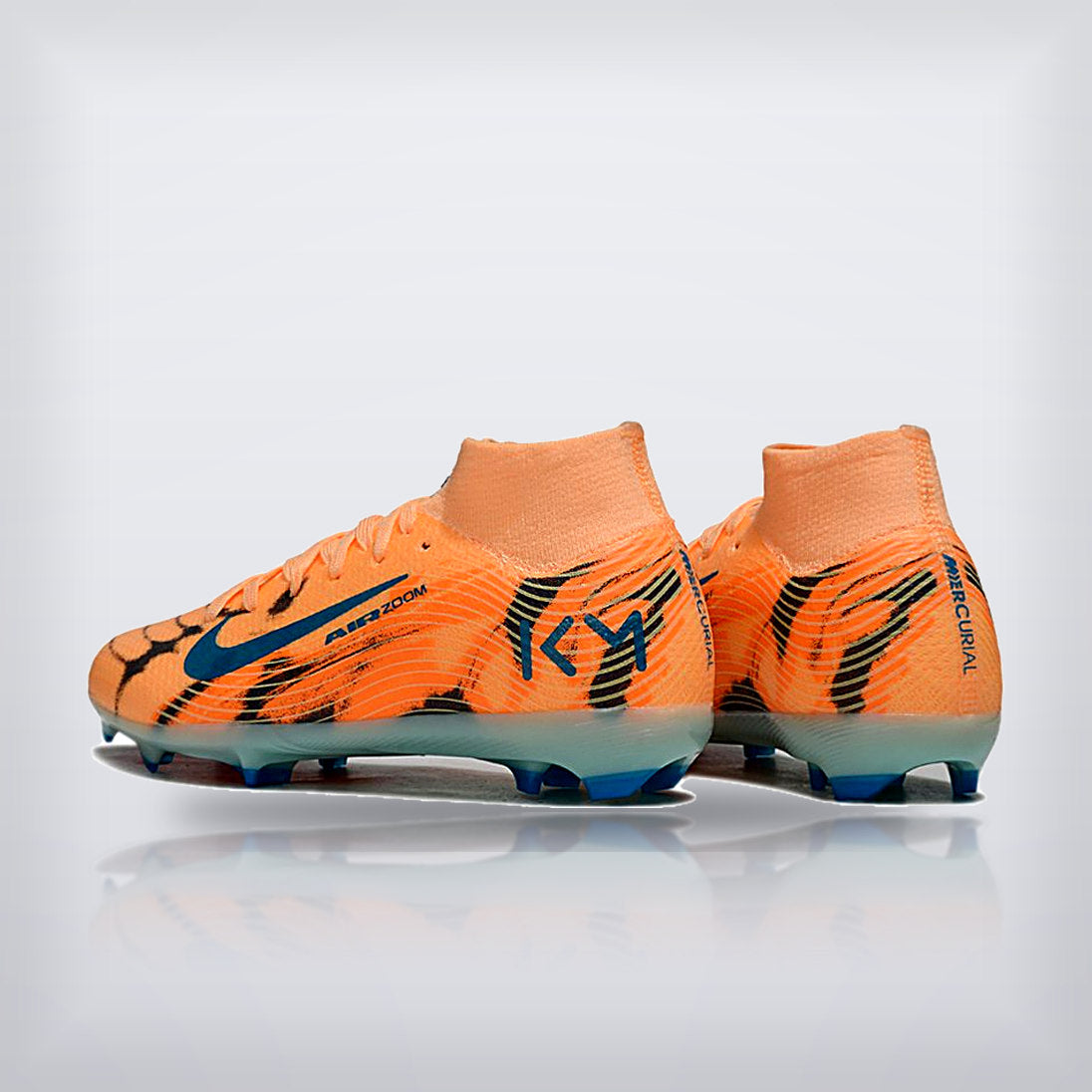 Tachos Jr. Mercurial Superfly 10 FG Naranja Tigre — X Cleats MX