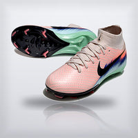Tachos Jr. Mercurial Superfly 10 FG Rosa Menta — X Cleats MX