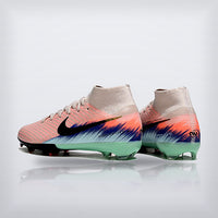 Tachos Jr. Mercurial Superfly 10 FG Rosa Menta, vista 2 — X Cleats MX