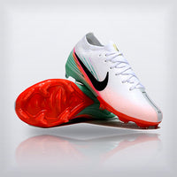 Tachos Jr. Mercurial Vapor 16 FG Blanco Menta, vista 2 — X Cleats MX